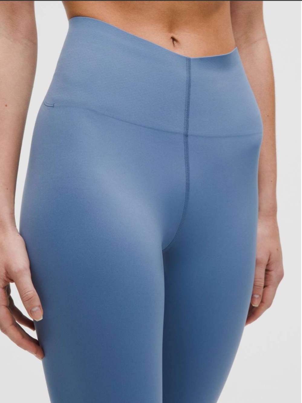 Lululemon Glow Up Super-High-Rise
Washed Denim size 10
